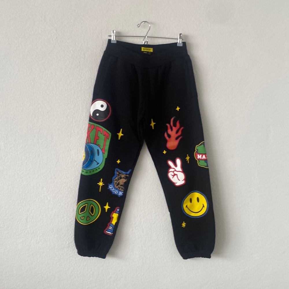 NWT MARKET Smiley Start within Stars Sweatpants